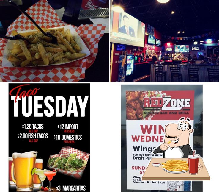 Red Zone Sports Bar & Grill in Bakersfield Restaurant menu and reviews