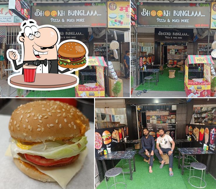 Get a burger at Bhookh Bunglaaa