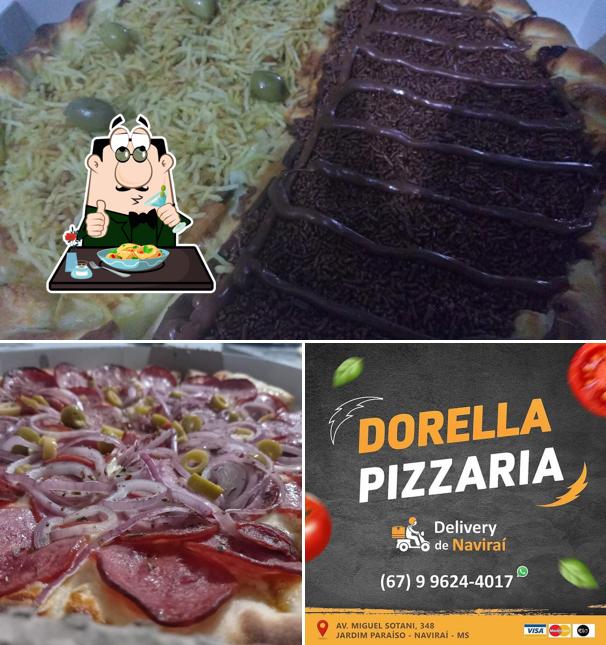 Comida em Dorella Pizzaria