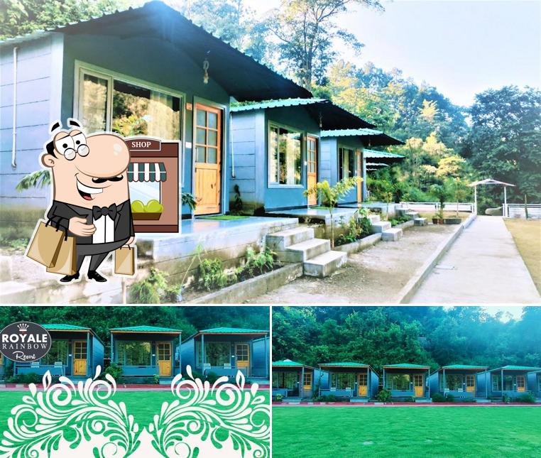 You can get some fresh air at the outside area of Moustache Rishikesh Riverside Resort