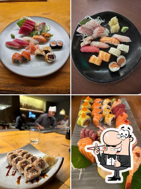 Experimente diversas opções de sushi