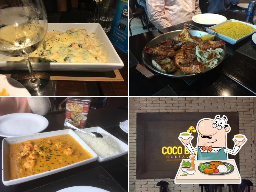 Comida em Coco Bambu Curitiba: Restaurante, Peixe, Camarão, Carnes, Lagosta, Salada, PR