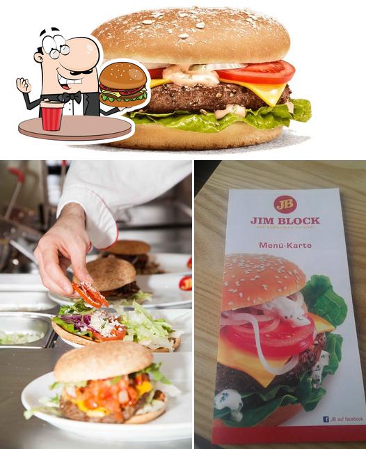 Prenez un hamburger à Jim Block Am Kröpcke