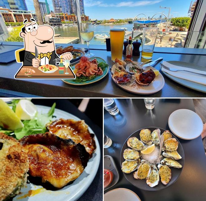 Oyster Bar Elizabeth Quay in Perth Restaurant menu and reviews