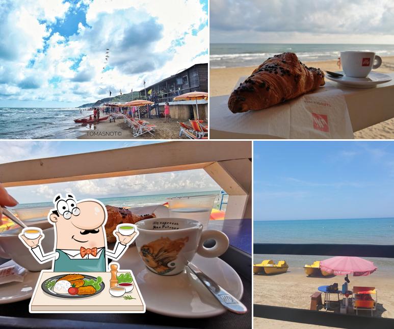 La foto della cibo e esterno di Oasi Lido Centrale .Tabacchi