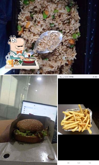 Fried rice at Burger Hub Zirakpur