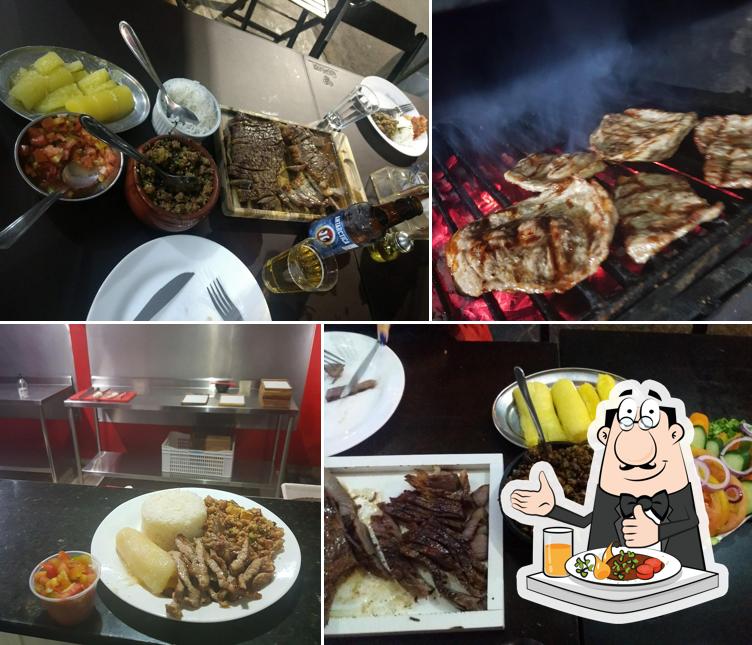 Carne com Mandioca