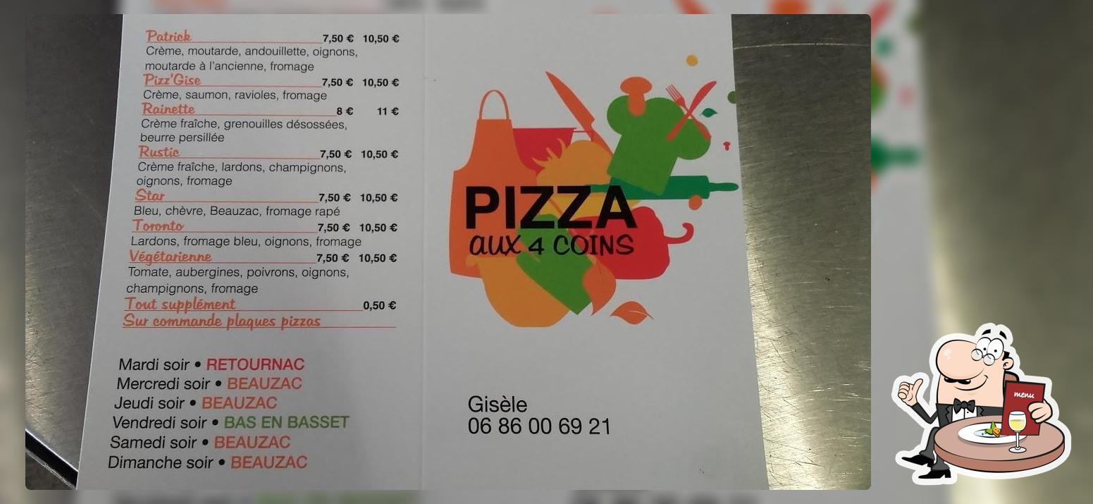 Pizza Aux 4coins