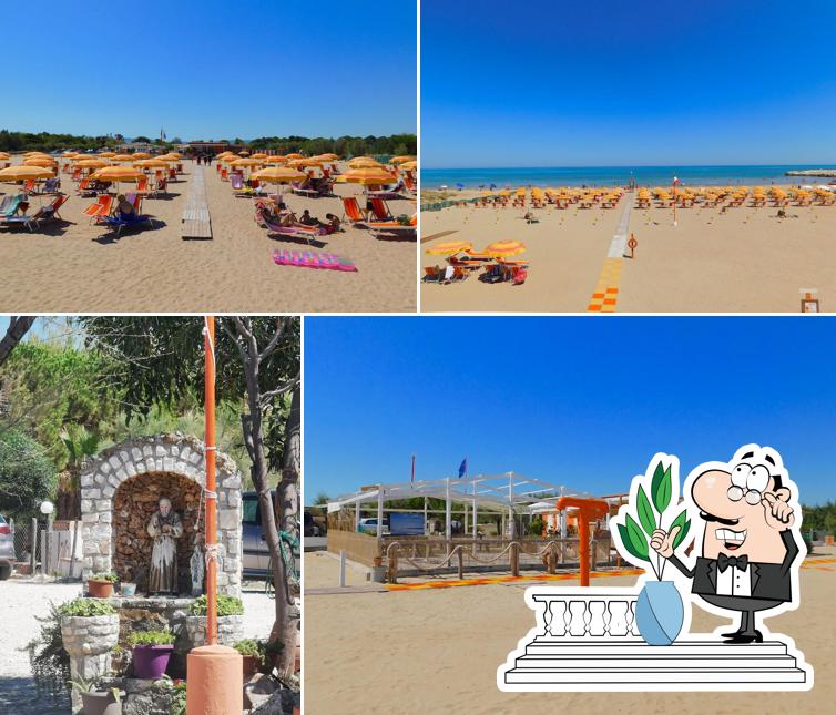 Gli esterni di Stabilimento Balneare La Sirenetta