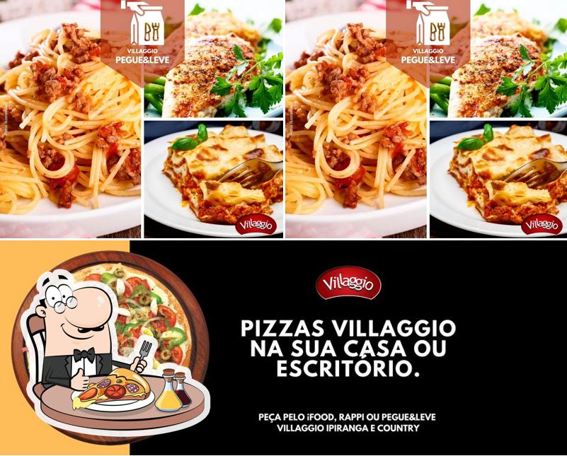 Consiga pizza no Restaurante Villaggio