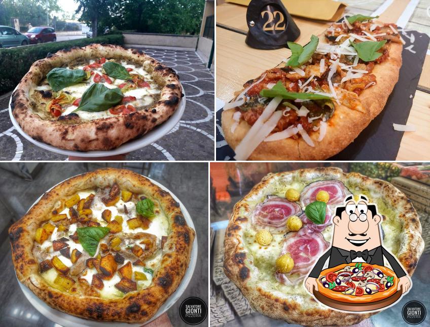 A Salvatore Gionti Pizzeria, puoi assaggiare una bella pizza