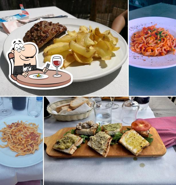 Platti al Trattoria Da Ersilia