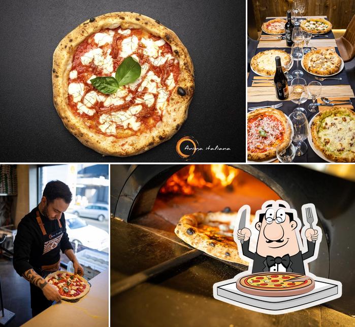 Essayez des pizzas à Anima Italiana