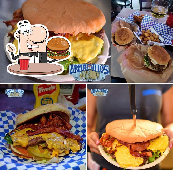 Armadillos Texas Style BurgersCity Base in San Antonio Restaurant