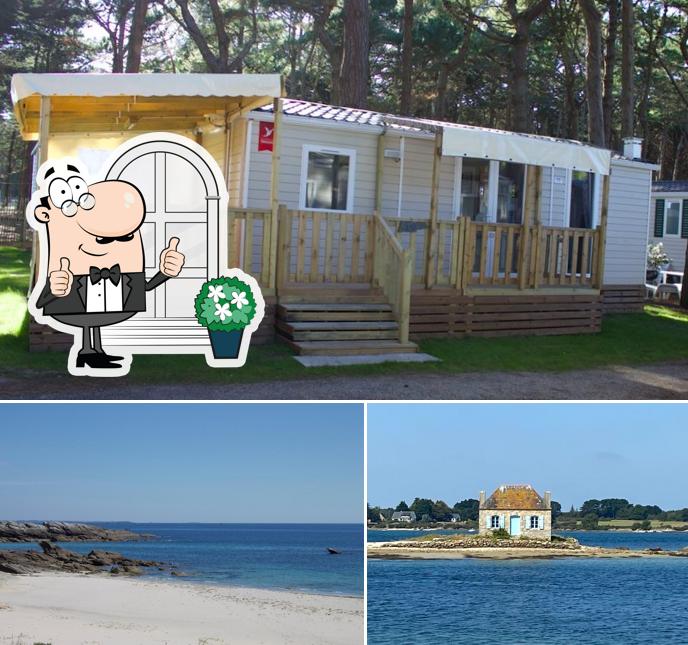 L'extérieur de BREIZ'îloc location saisonnière à Quiberon