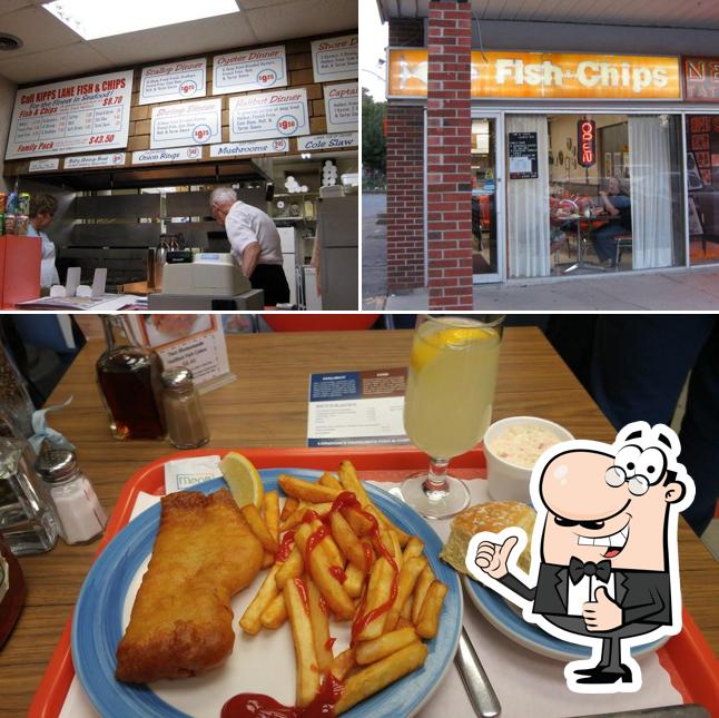 Kipps Lane Fish and Chips restaurant, London Menu du restaurant et