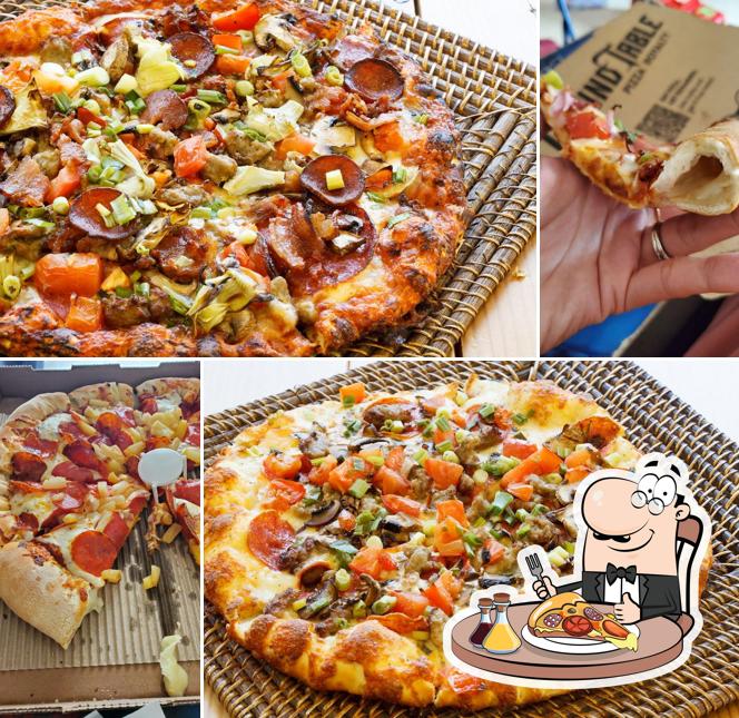 Tómate una pizza en Round Table Pizza