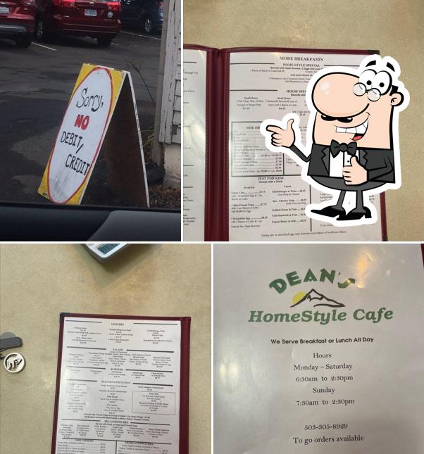 Dean's Homestyle Cafe in Clackamas Restaurant menu and reviews