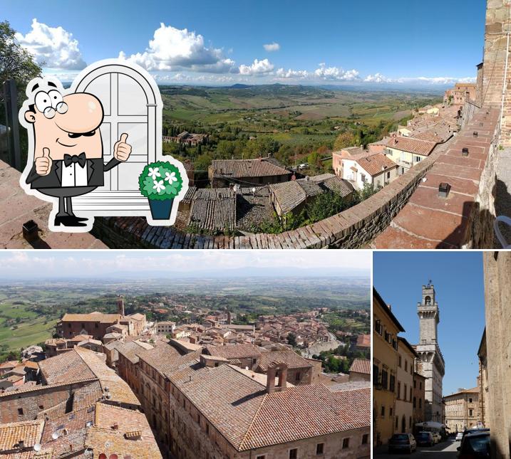 Gli esterni di Osteria del Borgo