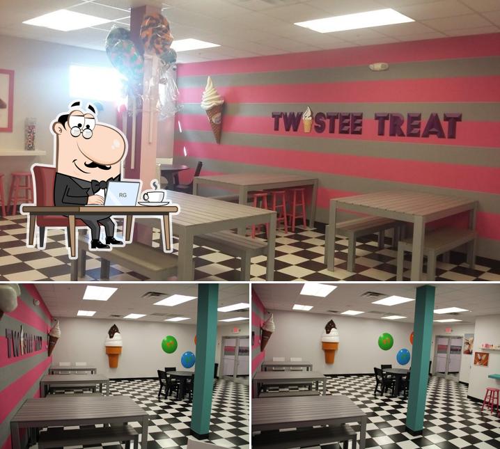 Check out how Twistee Treat Vine St. looks inside