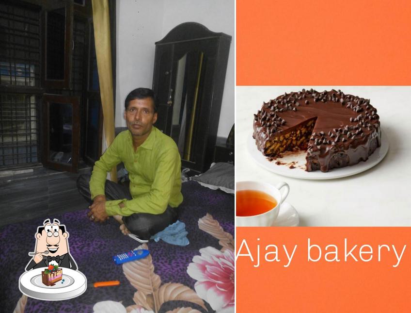 Chocolate cake at Ajay Bakery