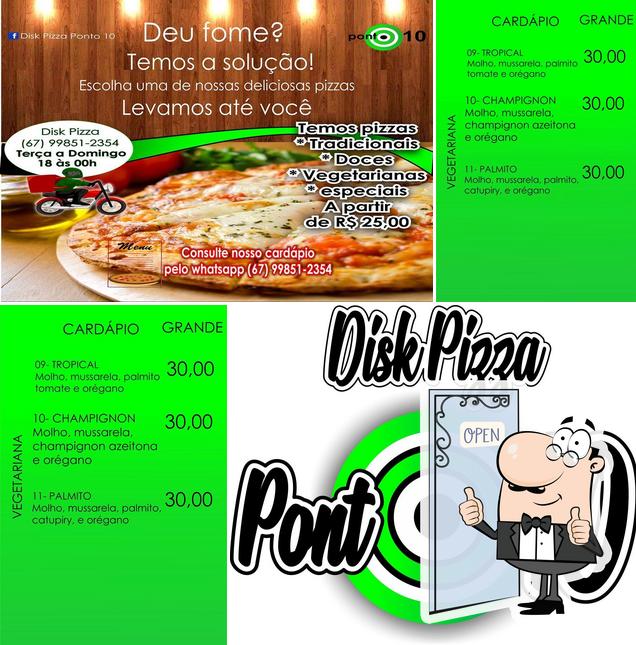 Here's an image of Disk Pizza Ponto 10