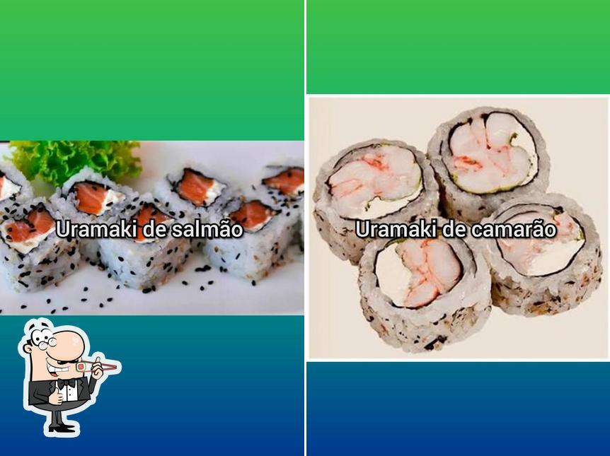 Experimente diversas opções de sushi