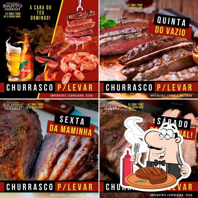 SANTO CHURRASCO P/ LEVAR provê refeições de carne