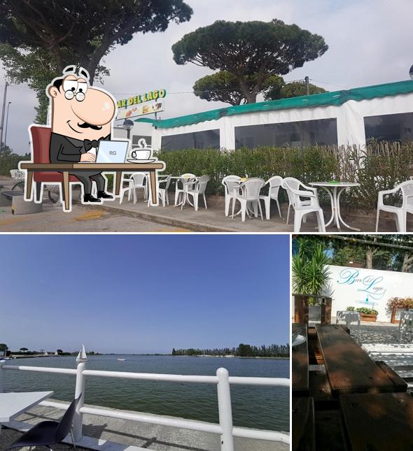 Gli interni di Bar Del Lago