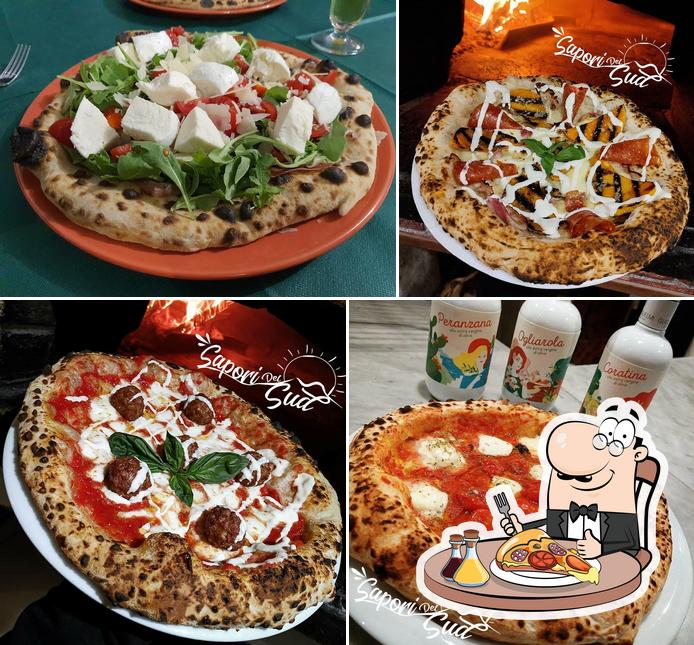 A Sapori del Sud, puoi provare una bella pizza