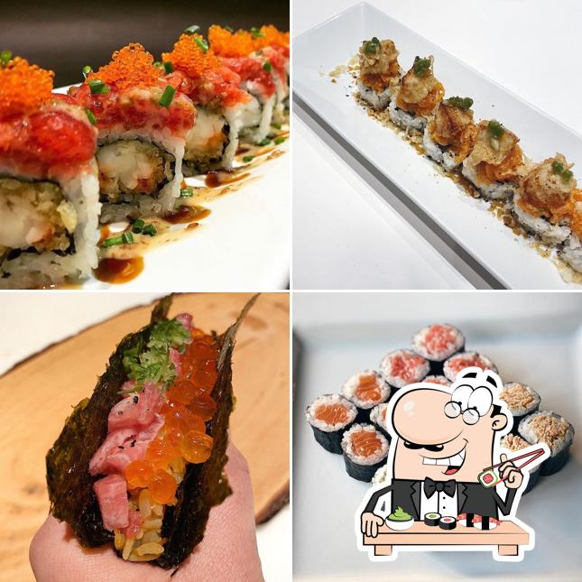 Il sushi è il cibo tradizionale della cucina giapponese