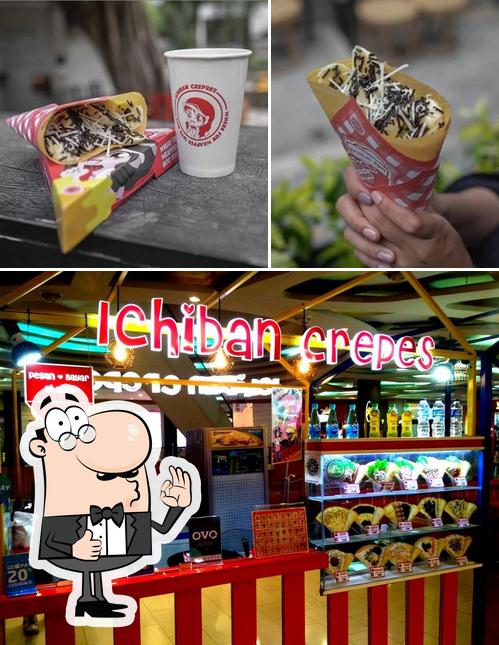 See this pic of Ichiban Crepes
