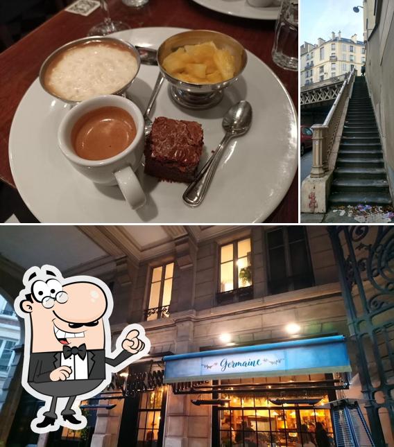 Jetez un coup d’œil à quoi ressemble Café Germaine à l'extérieur