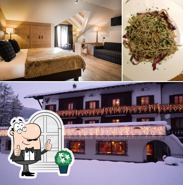 Gli esterni di Hotel Alù Bormio