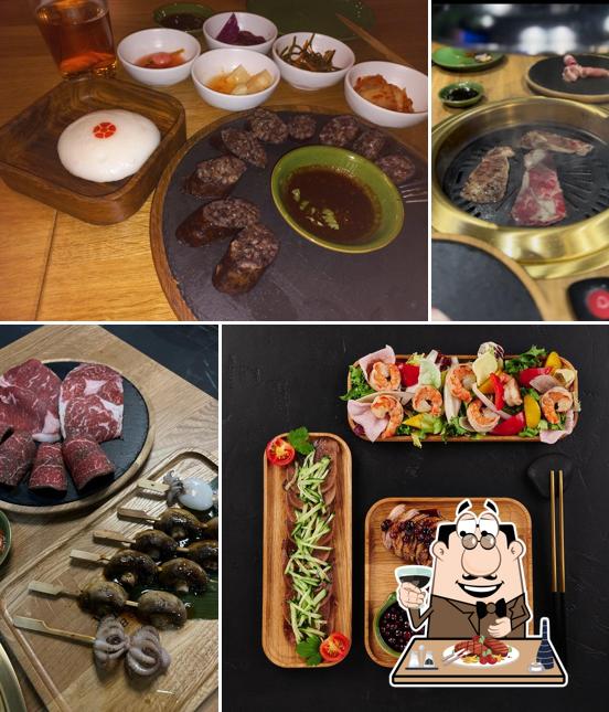 Отведайте мясные блюда в "Кикухана Sushi & Korean BBQ"