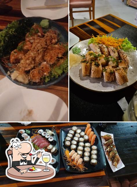 Comida em Sushikin Sushi Bar