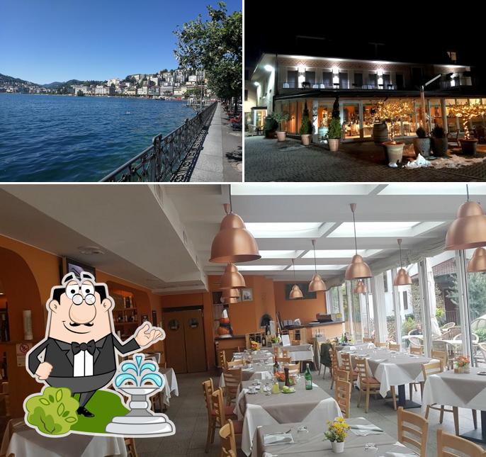Tra le varie cose da Hotel Concordia-Ristorante AL MINESTRAIO - Bar- si possono trovare la esterno e interni