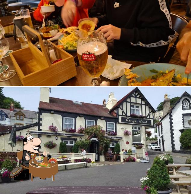 Kings Head in Llandudno Restaurant menu and reviews