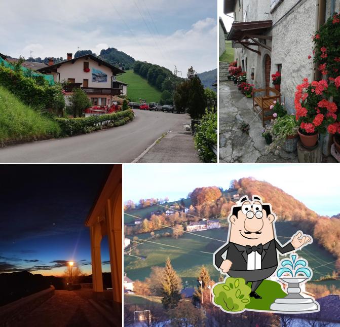 Goditi la vista dagli esterni di Bar Gritti