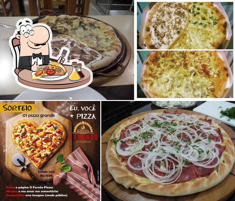 Peça pizza no O Fornão Pizzaria