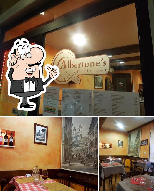 L'intérieur de Albertone's Bistrot