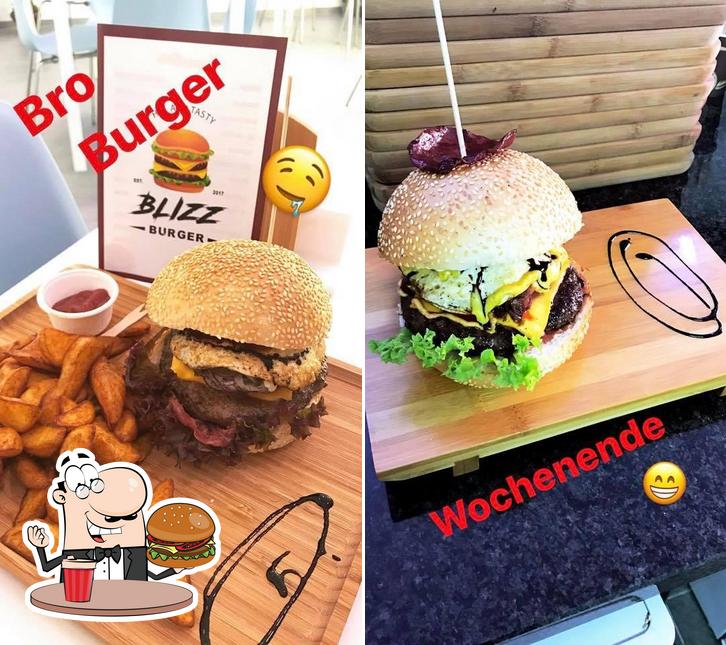 Faites-vous plaisir avec un hamburger à Blizz Burger