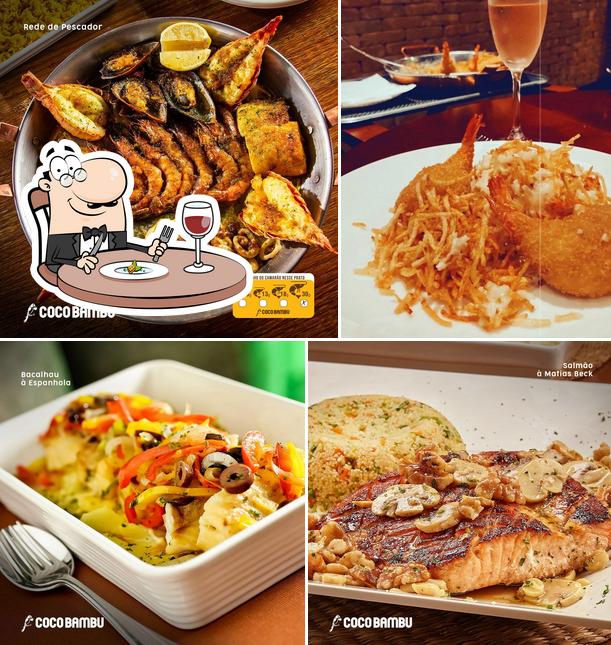Comida em Coco Bambu Minas Shopping