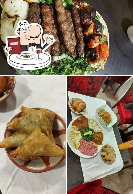 Nourriture à Restaurant Damas