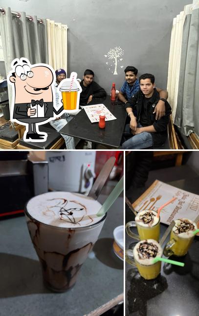 Enjoy a drink at Fatafat Fast Food & Juice