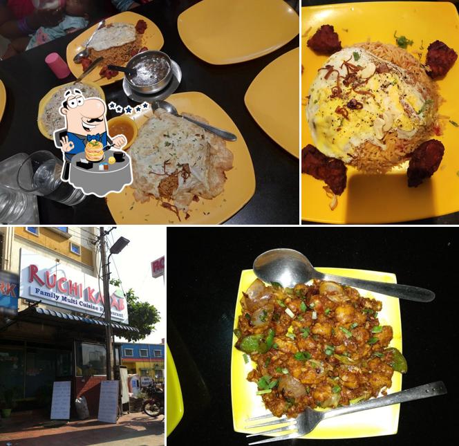 Food at Ruchi Kabab