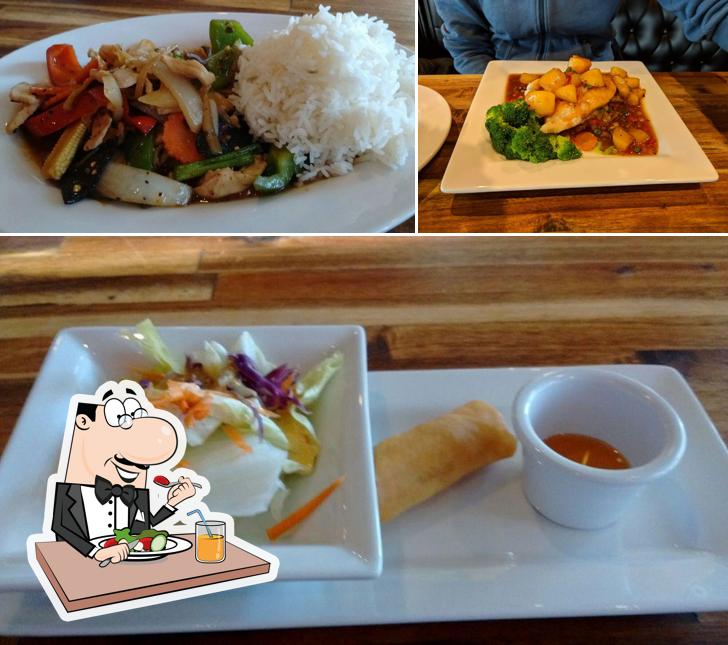 Еда и столики в Thai & Go Restaurant