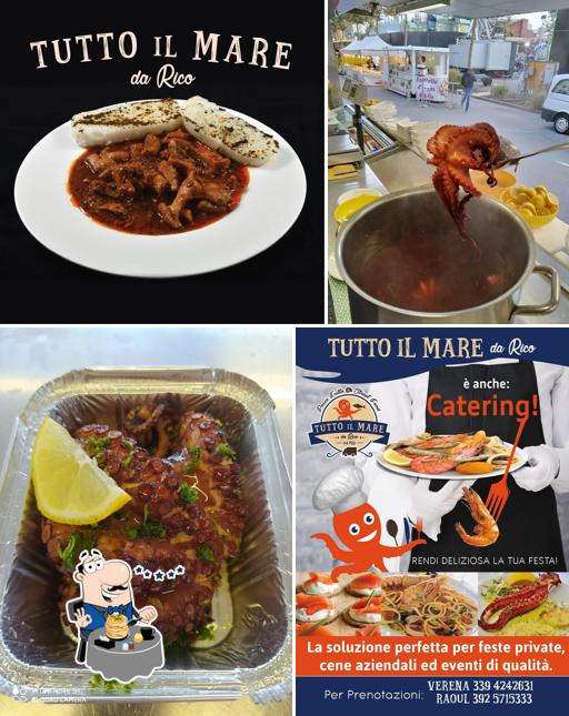 Cibo al Tutto il mare da Rico food truck