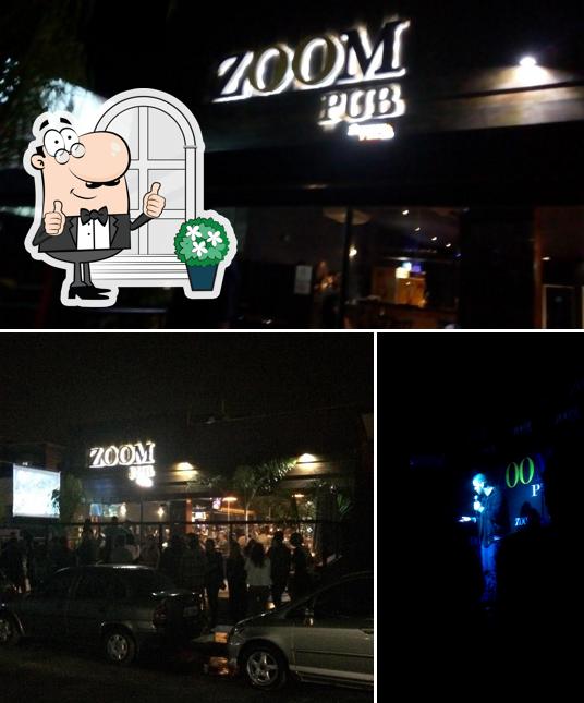 O exterior do Zoom Pub