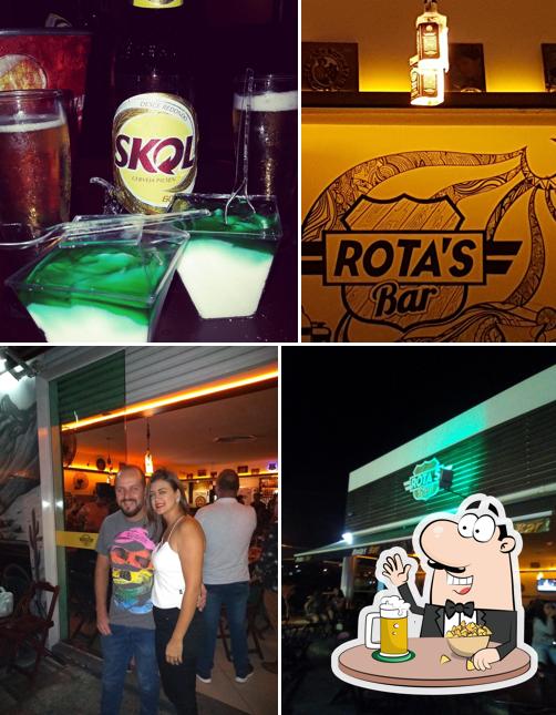 Rotas Bar fornece uma variedade de cervejas